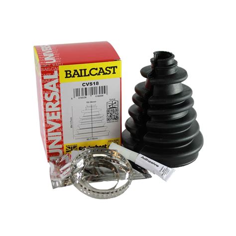 Bailcast Stickyboot Split Universal CV Boot Kit Drive Shaft Brand New