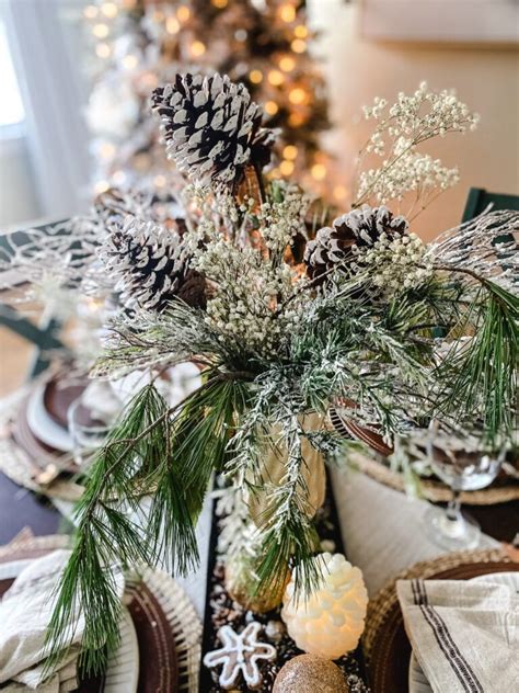 Christmas Table Decor And Centerpieces For Holiday Charm | She Gave It A Go