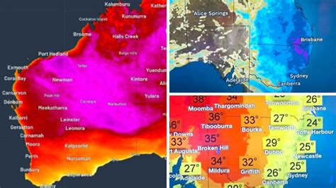 Sydney Melbourne Brisbane Perth Christmas Forecast Hot Weather To Be Followed By Cooler