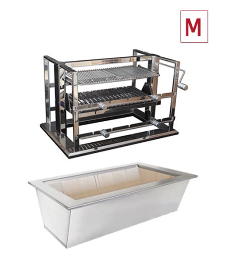 Kit Braseiro Grill Completo M Barbecue