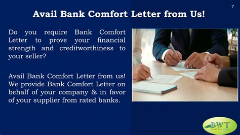 Ppt Letter Of Comfort Bcl Mt799 Bank Comfort Letter Powerpoint Presentation Id9758869