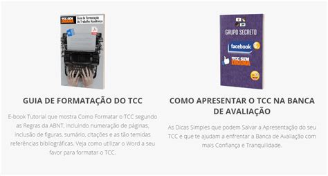 O Curso Tcc Sem Drama Funciona Sem Drama Tcc