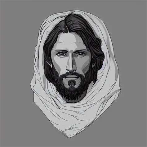 Jesus Christ Digital Art Extremely Detailed Sharp Stable Diffusion