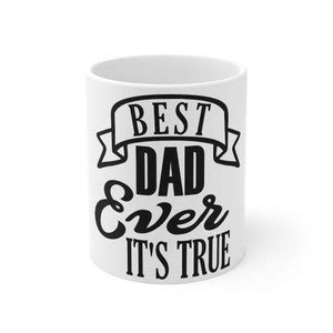 Best Dad Ever Mug Dad Coffee Mug Father's Day Gift - Etsy