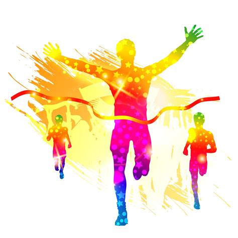 Premium Vector Silhouette Winner