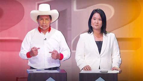 PEDRO CASTILLO Y KEIKO FUJIMORI POLEMIZAN HOY DOMINGO A LAS 7 PM