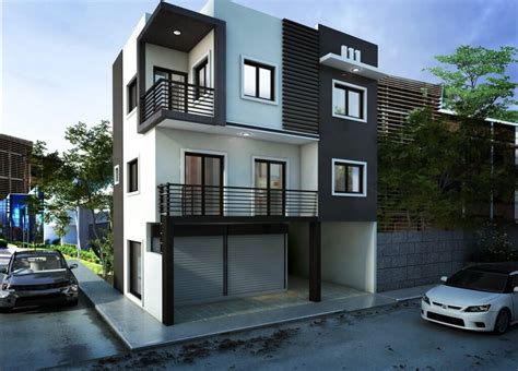 Mesmerizing 3 Storey House Designs With Rooftop Live Enhanced