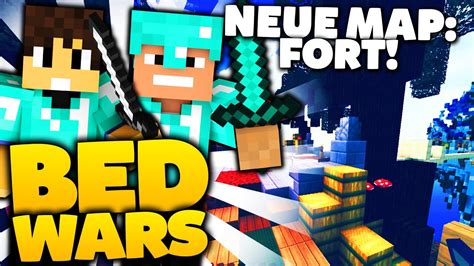 NEUE MAP FORT Minecraft BEDWARS Fr3akzLP YouTube