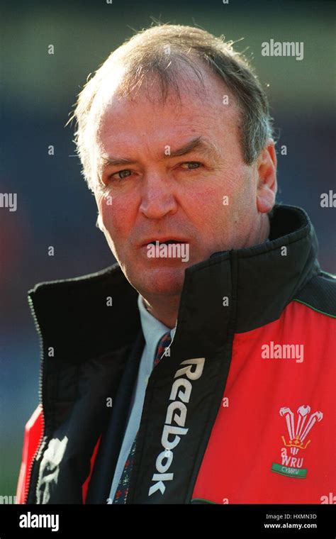 Graham Henry Wales Ru Coach 20 February 1999 Stock Photo Alamy