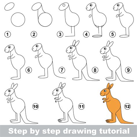 kangaroo draw easy
