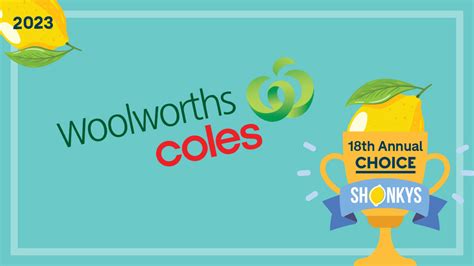 Coles And Woolies 2023 Shonky Awards Choice