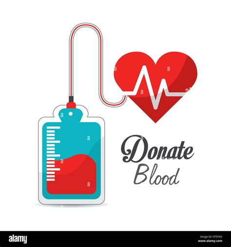 Blood Donation Campaign Icon Stock Vector Image Art Alamy