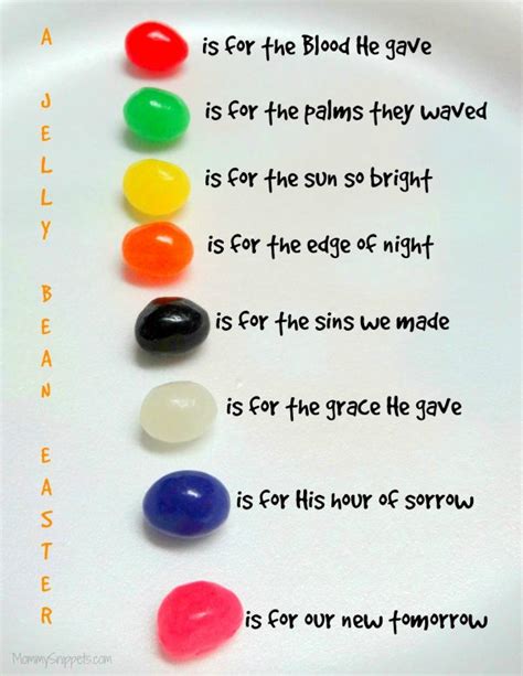 How to use Jelly Beans to teach kids the Easter story - Mommy Snippets