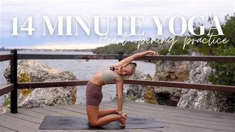 Min Yoga For Your Heart Chest Heart Backbend Youtube