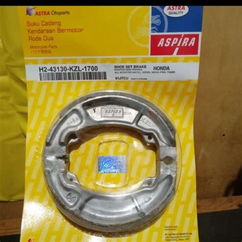 Jual Kampas Rem Belakang KZL Aspira Astra Beat Vario Scoopy Verza