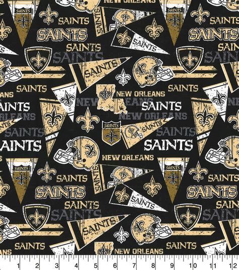 NFL New Orleans SAINTS Vintage Retro Print Football 100 Etsy España