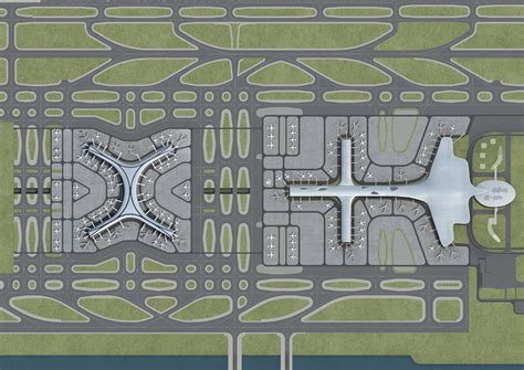 Shenzhen Baoan International Airport Satellite Concourse China By