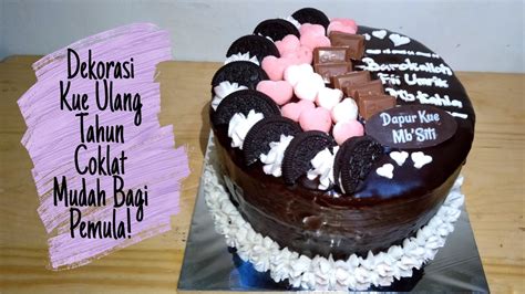 Cara Menghias Kue Ulang Tahun Sederhana Homecare24