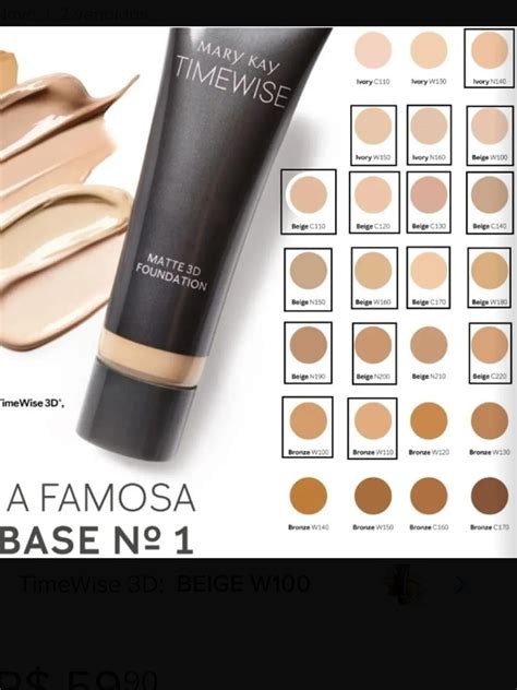 Base Mary Kay Timewise 3d Beige N200 Mercado Livre