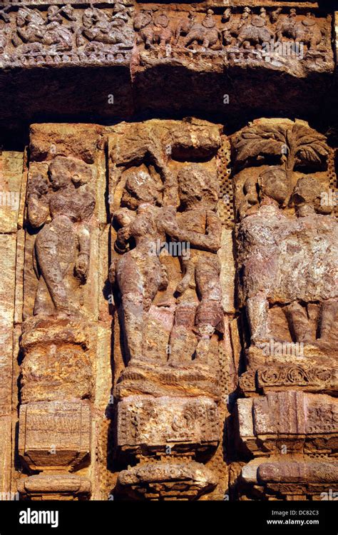 Ancient Erotic Sex Sculptures Of 13th Centurystone Carved Sex Love Statues On The Walls Of