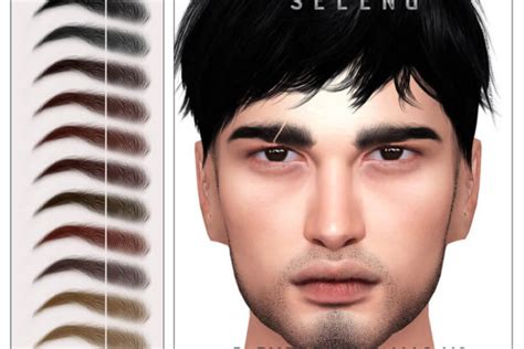 Sims 4 Eyebrows 008 By Aurum At TSR Best Sims Mods