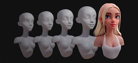 How To Sculpt A Stylized Head In Blender Blendernation