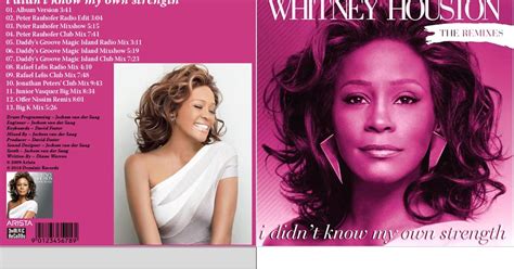 Musicollection Whitney Houston I Didn T Know My Own Strength