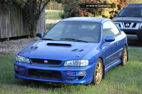 1997 Subaru Impreza Coupe Awd 2. 5 Rs Jdm Wrx Sti World Rally Blue Pearl