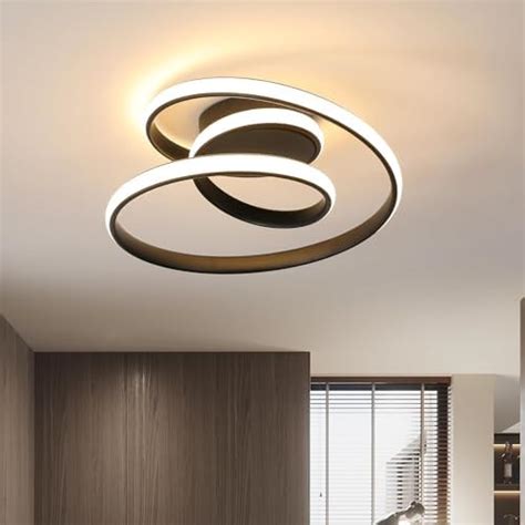 Comely Plafonnier Led Moderne W Luminaire Plafonnier Blanc Chaud