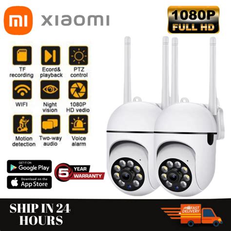 XIAOMI V380 PRO CCTV Camera Connect Cellphone 8MP HD Solar CCTV Outdoor