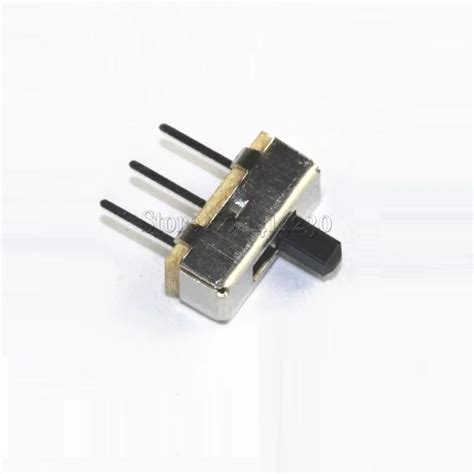 20pcs Interruptor On Off Mini Slide Switch Ss12d00 Ss12d00g3 3pin 1p2t 2 Position High Quality