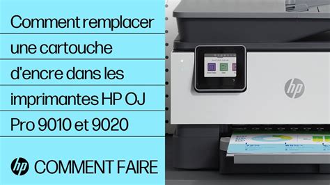 Imprimantes Hp Officejet Pro Remplacement Des Cartouches D