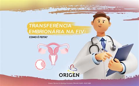 Transferência Embrionária Na Fiv Como é Feita Clínica Origen