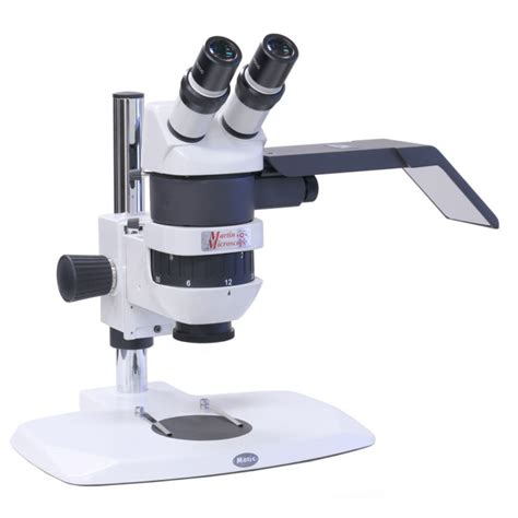 Motic K400 Stereomicroscope 4 Power 6x 12x 25x 50x Martin Microscope