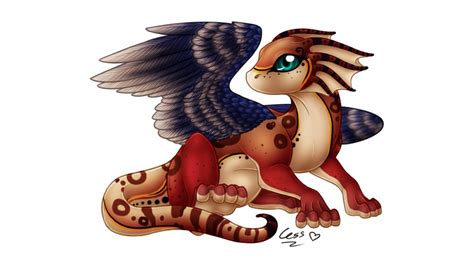 Dragon Baby 1 By Cessea Cute Baby Anime - Clip Art Library