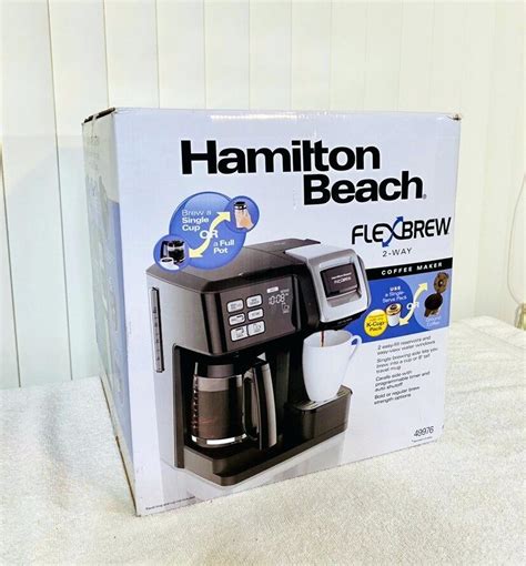 Hamilton Beach Flexbrew User Manual