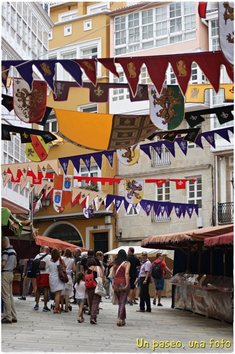 Un Paseouna Foto Feria Medieval De A Coruña 2015