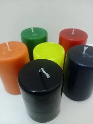 Multicolor Plain Multi Color Pillar Candles Set For Decoration At Rs 200set In Ghaziabad