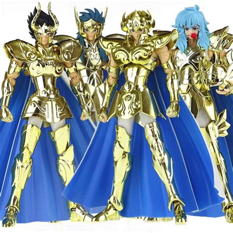 Cs Model Saint Seiya Myth Cloth Ex Leo Aiolia Gemini Saga Pisces