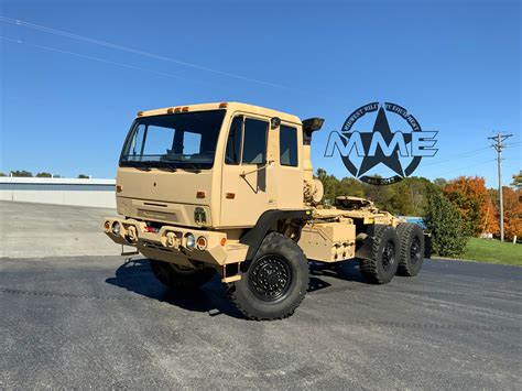 2001 BAE M1088A1 5 Ton 6x6 Military Truck Tractor Semi