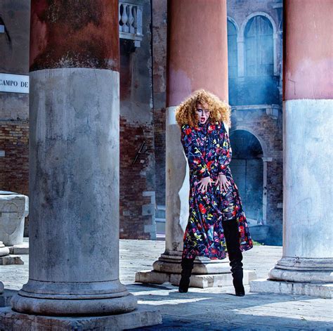 Rianne Van Rompaey In Venetian Fantasy By Inez Vinoodh For Vogue