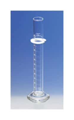 Corning Pyrex Single Metric Scale Graduated Cylinder Tc With Funnel