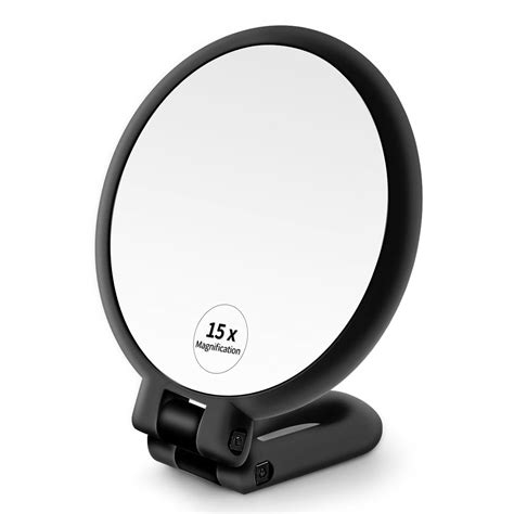 X X R Magnifying Compact Mirror Small Crown Engravepocket