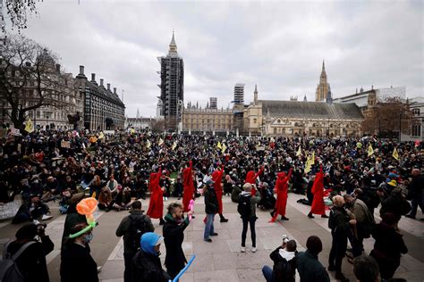 Thousands Protest Against Policing Bill In Britain With Clashes In London The New York Times