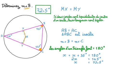 Vid O Question D Terminer La Mesure Dun Angle Dans Le Triangle Dun