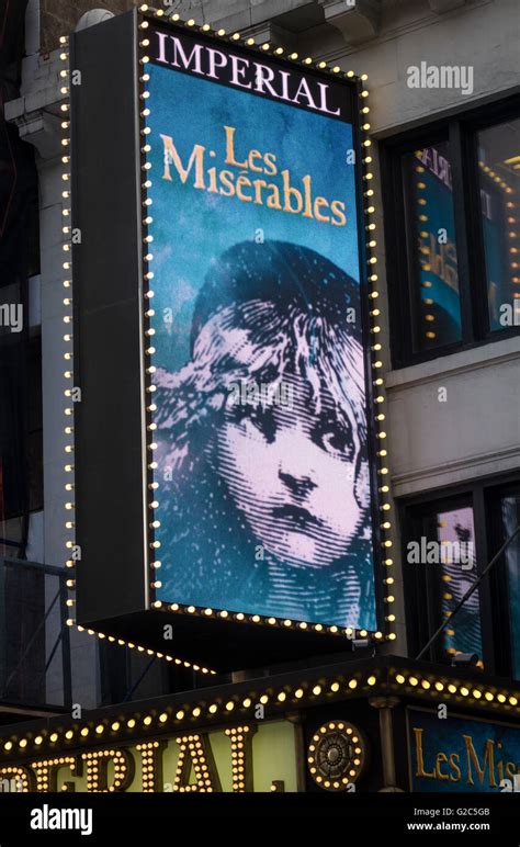 Les Miserables, the Broadway musical Stock Photo - Alamy