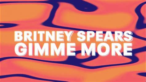 Britney Spears Gimme More Official Audio Youtube