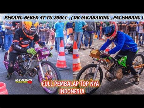 Final Race Bebek T Tu Cc Kejurda Drag Bike Imi Binda Jakabaring