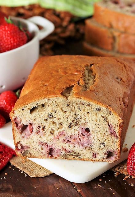 Fresh Strawberry Bread With A Hint Of Cardamom The Kitchen Is My