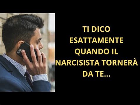 IL MOMENTO ESATTO IN CUI LUI TORNERÀ NELLA TUA VITA narcisistaseriale